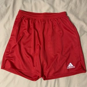 Adidas Red Soccer Shorts